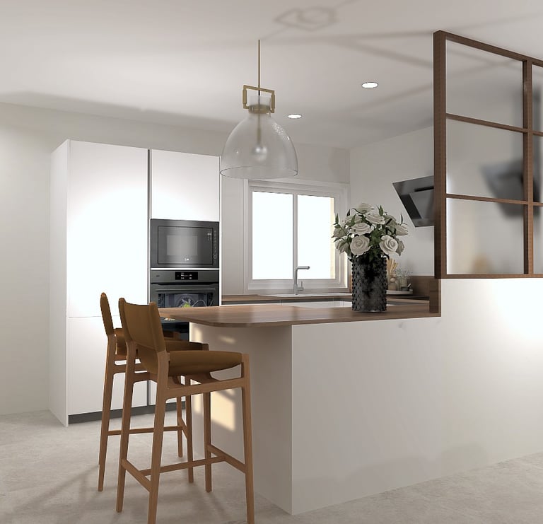 Projet V — Cuisine & Séjour - Photo 4